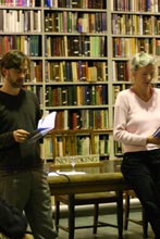 Following a Line Reading